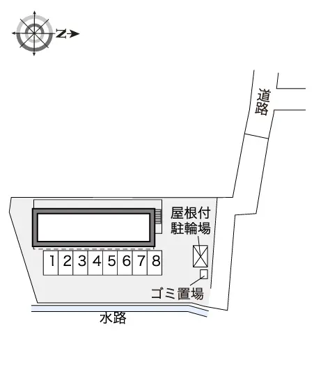 ★手数料０円★松本市大村　月極駐車場（LP）